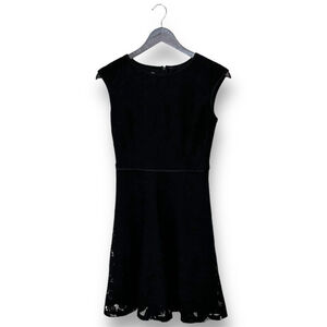 Wisp Petite Black Lace Fit & Flare Lace Dress Size 4 Whimsigoth‎ Cocktail